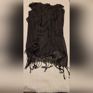 Black scarf/shoulder wrap